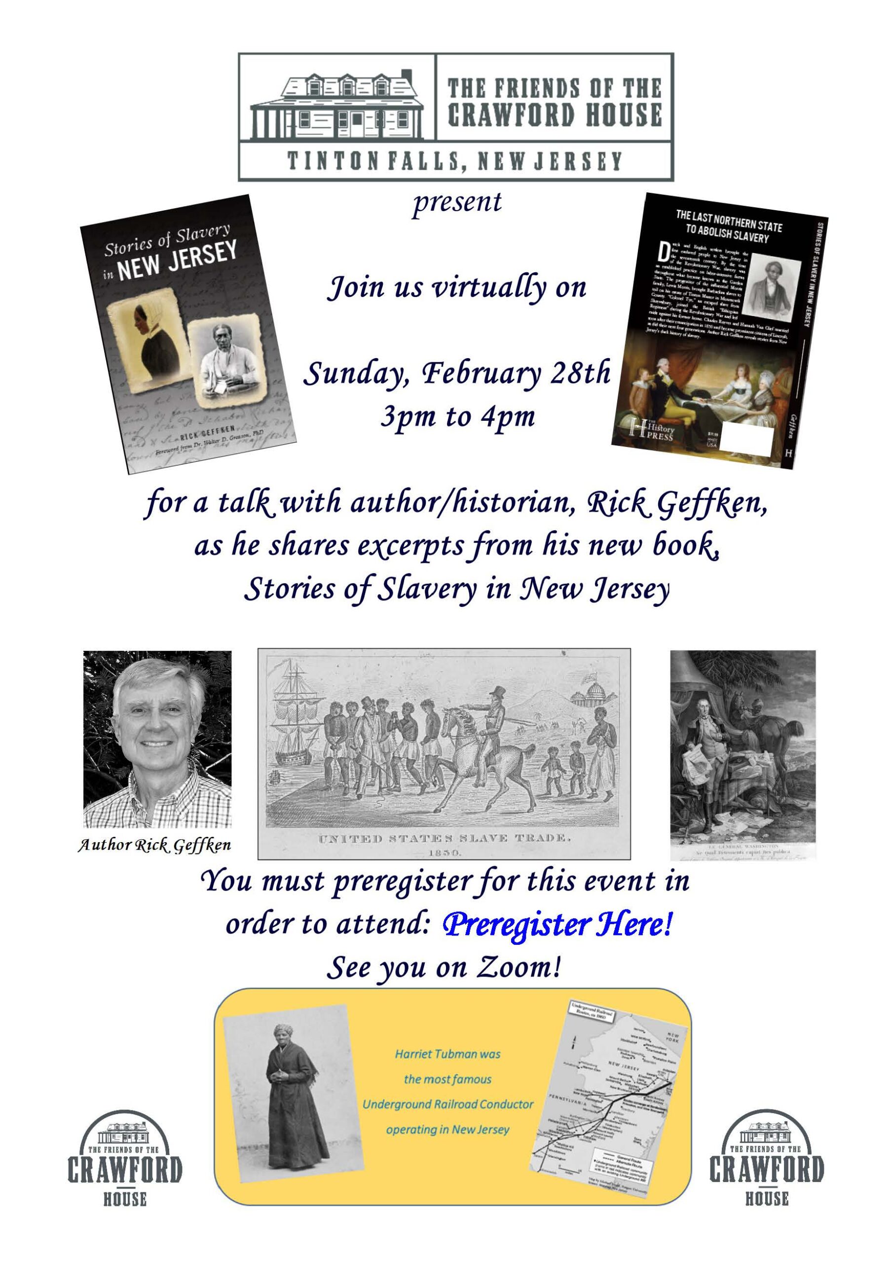 Rick Geffken: Stories of Slavery in New Jersey